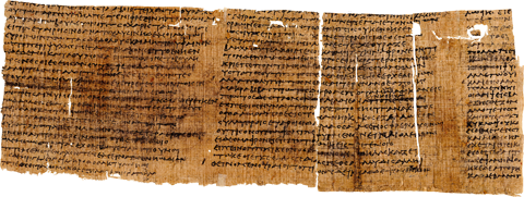 Le manuscrit original