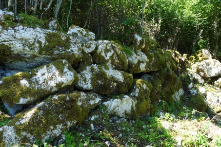 Mur préceltique en pierres colossales