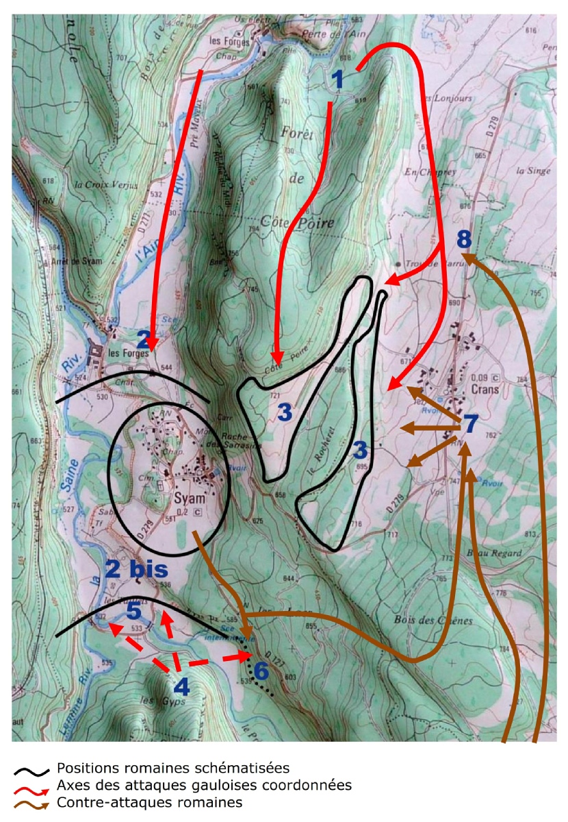 Les derniers combats et l’Alésia du Jura